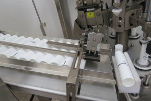 Fully automatic cosmetic tube filling machine