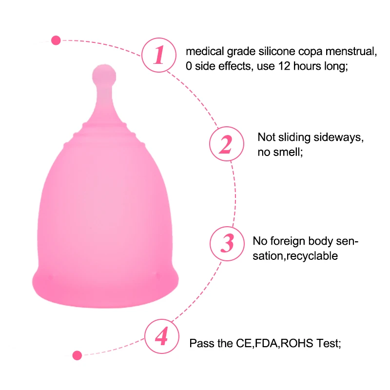 Furuize Medical grade copa menstrual cup women period menstruation cup