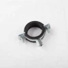 GALVANIZED PIPE CLAMP CLIP  WITH EPDM RUBBER