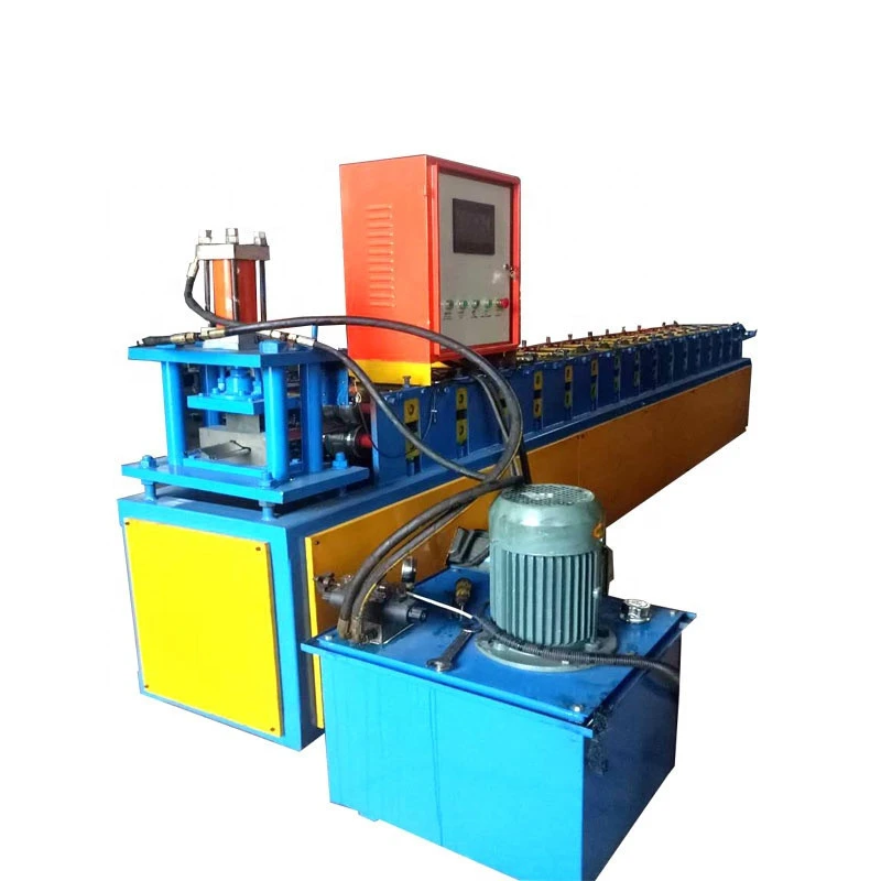 galvanized steel shutter door roll forming machine