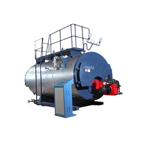 gas and oil fired three pass 1 ton steam boiler for medical industry
