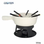 geovein chinese dinner cheese tools melting pot cheap cute chocolate fondue set for party