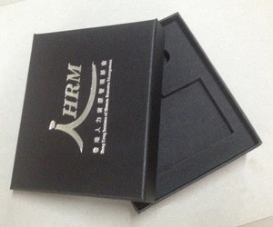 Gift Box With Plastic EVA Tray Custom Logo Accept USB Packaging