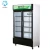 Import Good quality two door soft drink display upright cooler glass door display refrigerator from China