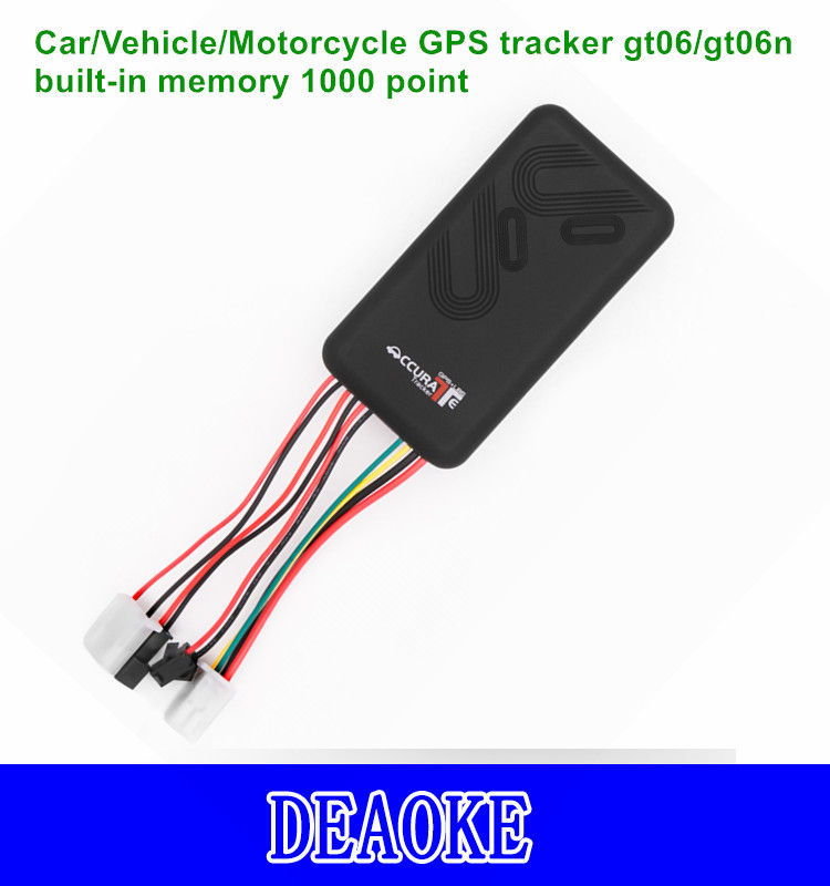 Buy Gps Tracker Mini Gt06 Car/vehicle Tracking Device With Movement ...