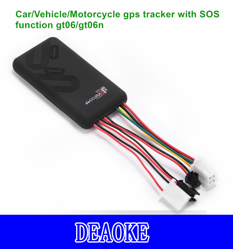 Buy Gps Tracker Mini Gt06 Car/vehicle Tracking Device With Movement ...