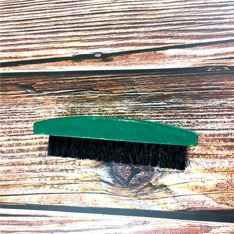 Green Painted Shoe Cream Brush for Polishing