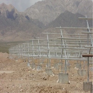 Ground solar PV mounting support Bracket