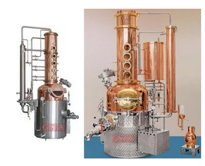 GSTA 200lt whiskey alcohol distiller, gin distilling equipment