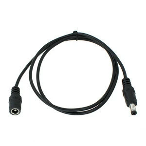 Guangying 2 in 1 waterproof power cable 1 female to 2 male dc power cable