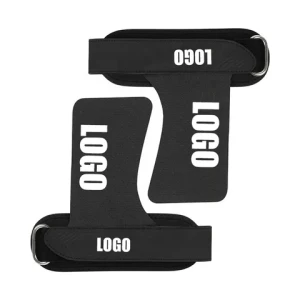 Gymnastic Grip Training Cowhide Power Lifting Hooks Hand Grips Weight Lifting Gloves Heavy Duty Straps