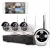 Import H.265 4CH 1080P Wireless NVR Kit CCTV Outdoor  Video Surveillance Home Security Camera System Wireless from China