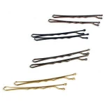 Hair accessories Fashion blonde hair bobbys pins ripple black hairpins