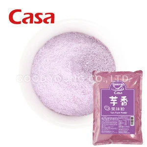 HALAL Certification Taro Powder Flavor Instant Milk Tea For Boba Bubble Tea