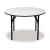 Import Half round hotel folding table for banquet hall from China