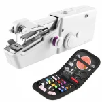 Hand-Held Portable Sewing Machine with Convenient Needlework Tools, Suitable for Family Journeys, Suitable for Fabrics, Clothing