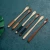 Handcrafted Natural Wooden Long Handle Coffee Tea bamboo Spoon