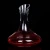 Import Handmade crystal wine champagne glass swan shaped glass decanter from China