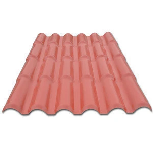 Heat Insulation plastic resin roofing material
