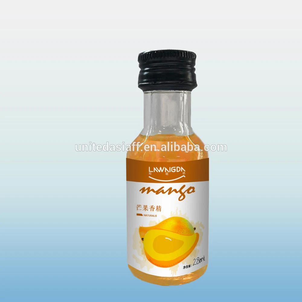 heat stable halal flavour concentrated liquid flavor vanilla mango for food Candy bakery bubble tea lolly Lawangda Retail 28ml