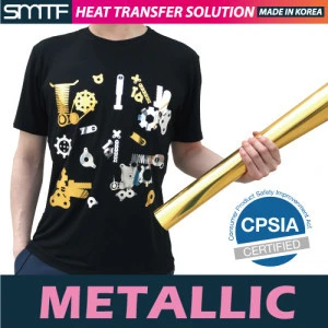 Heat Transfer Vinyl Metallic made in Korea for garment