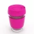 Import Heatproof Office Home Used Eco Friendly Reusable Glass Coffee Cup with Sleeve and Lid from China