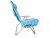 Import Heavy Duty Backpack Beach Chair by Rio - Solid Blue from China
