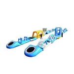Heavy duty inflatable sea water park amusement equipment