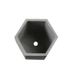 Hexagon Flowerpot Silicone Pot Mold Handmade Soap Clay Concrete Moulds DIY Chocolate Cookie Decorating Silicone Mold Planter