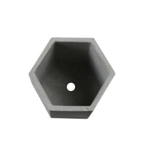 Hexagon Flowerpot Silicone Pot Mold Handmade Soap Clay Concrete Moulds DIY Chocolate Cookie Decorating Silicone Mold Planter