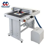 HIgh precision automatic contour cutting cardboard box making machine
