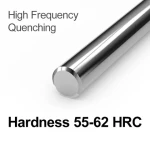 High precision linear shaft inch SI series threaded hardened hard chrome plated linear inch shaft for CNC machines accessory