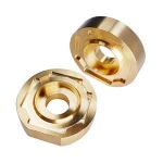 High precision CNC machining parts, Flat rectangular silver extruded brass enclosure for electronic
