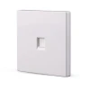 High Quality 1port face plate 86type RJ45 network wall faceplate
