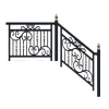 High quality Aluminum alloy stair railing metal stair balustrades indoor-outdoor railing Chinese style corridor stair railing