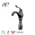 Import high quality bathroom cold and hot water zinc alloy body basin faucet from China