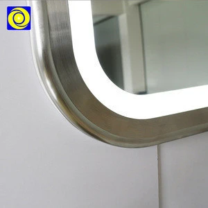 High quality bathroom WiFi smart mirror LED backlit hotel bath mirror