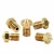 Import High quality cnc machining metal brass 3D printer spare parts from China