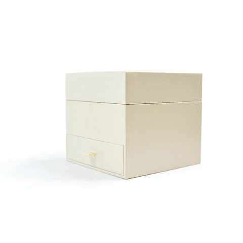 High Quality Custom Gold Foil & Stamping Rigid Paper Jewelry Box Velvet Packaging Boxes with Cardboard Gift Pillow for Watch