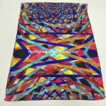 High quality digital printing 100% silk georgette fabric