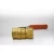 Import High Quality Double Female Thread Long Handle Brass Ball Valve from China