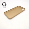 High quality  fashion style beautiful pu back gild pink mobile cover blank cool case other cell phone accessories
