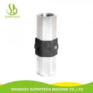 High quality fuel dispenser spare parts silvery aluminum breakaway valve
