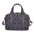Import High quality girls crossbody bag shoulder custom made pu leather geometric luminous women handbags from China