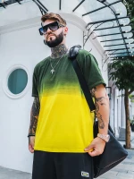 high quality hip hop streetwear t-shirt cotton men round neck t-shirt