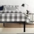 Import High Quality Hotel Use Simple Furniture Wrought Iron Platform Bed Single Metal Bed from China
