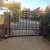 Import High quality iron fence steel cheap fence gates design philippines gates and fences from China