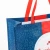 Import High Quality Large Red and Blue Recycled Laminated Pp Woven Shopping Bags with Handle from China