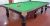 Import High quality of 12ft solid wood snooker table, Billiard Snooker table with accessories from China