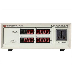 High quality RF9800 Single-phase Wattmeter Digital  power meter power factor meter Electrical parameter tester